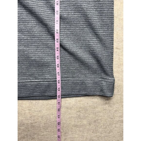 Under Armour Golf Grey Quarter Zip Long Sleeve Activewear Pullover Men's 3XL - Picture 8 of 8